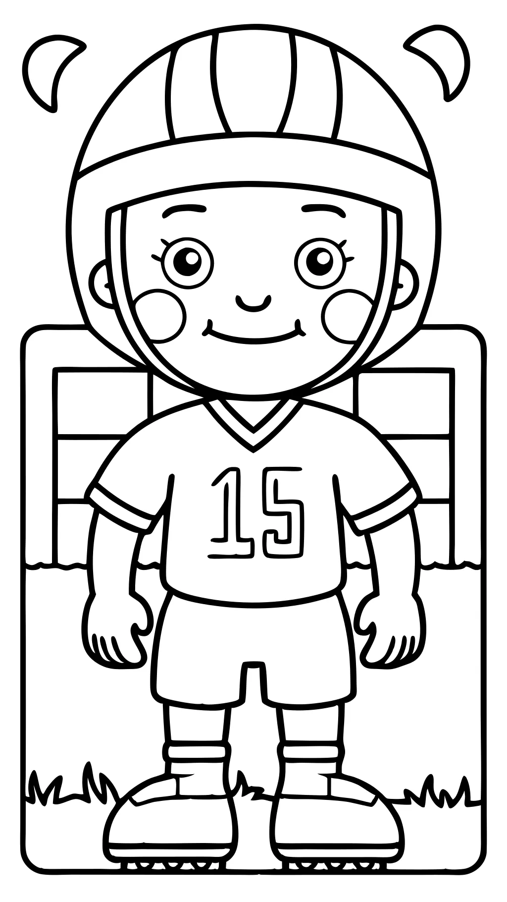 coloriages imprimables de football gratuit